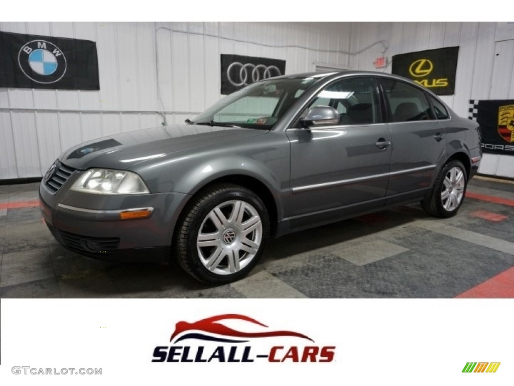 2005 Passat GLX Sedan - Stonehenge Grey Metallic / Anthracite photo #1