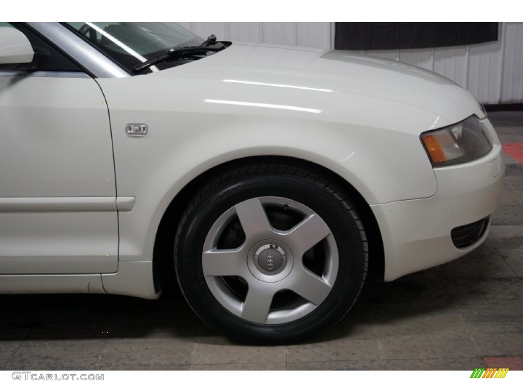 2005 A4 1.8T Cabriolet - Arctic White / Beige photo #58