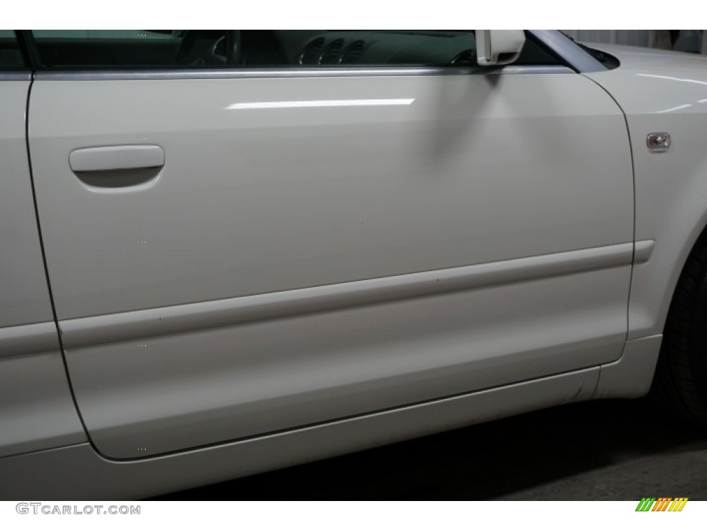 2005 A4 1.8T Cabriolet - Arctic White / Beige photo #63