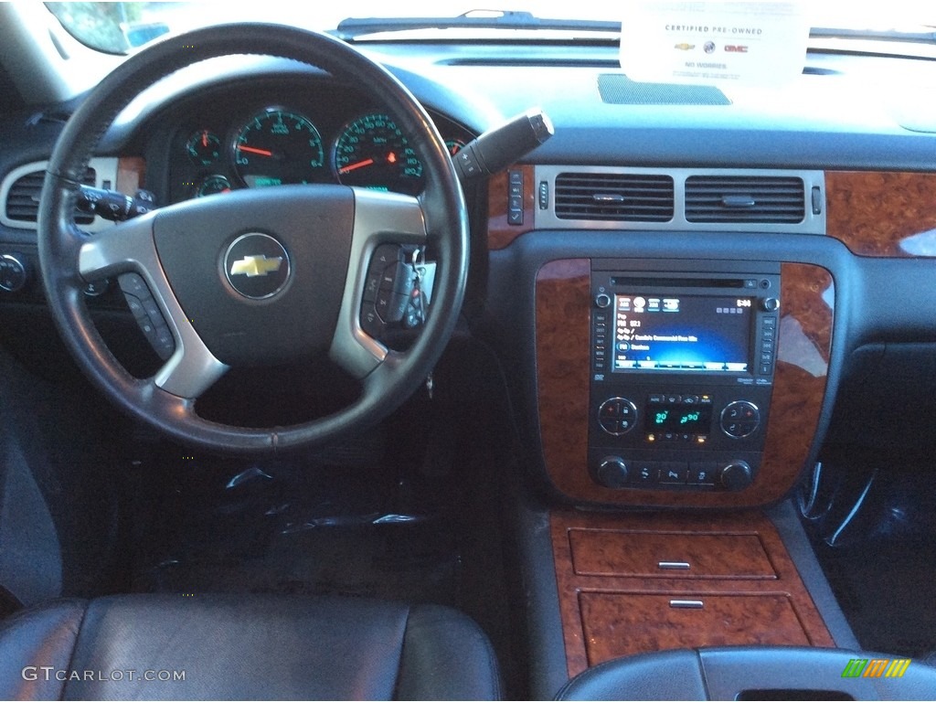 2012 Suburban LTZ 4x4 - Gold Mist Metallic / Ebony photo #9