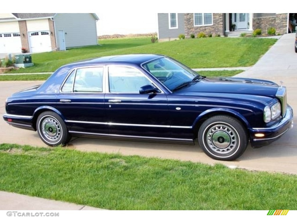 Royal Blue 2000 Rolls-Royce Silver Seraph Standard Silver Seraph Model Exterior Photo #112118122