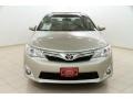 2013 Champagne Mica Toyota Camry XLE  photo #2