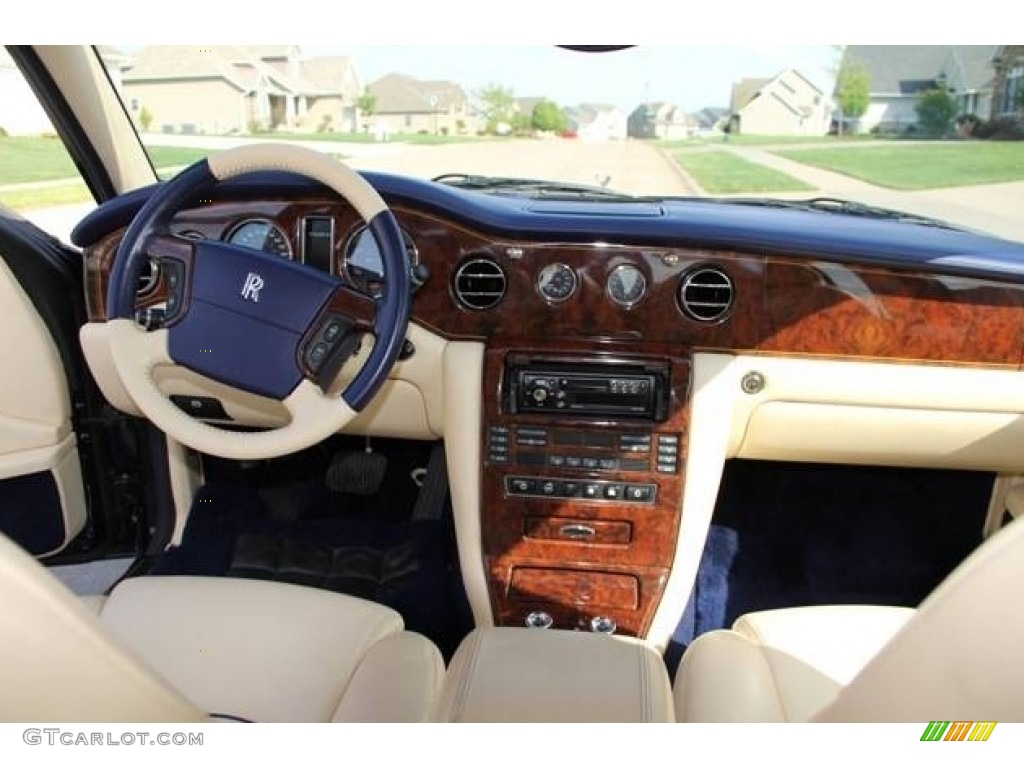 2000 Rolls-Royce Silver Seraph Standard Silver Seraph Model Cream/Blue Dashboard Photo #112118212