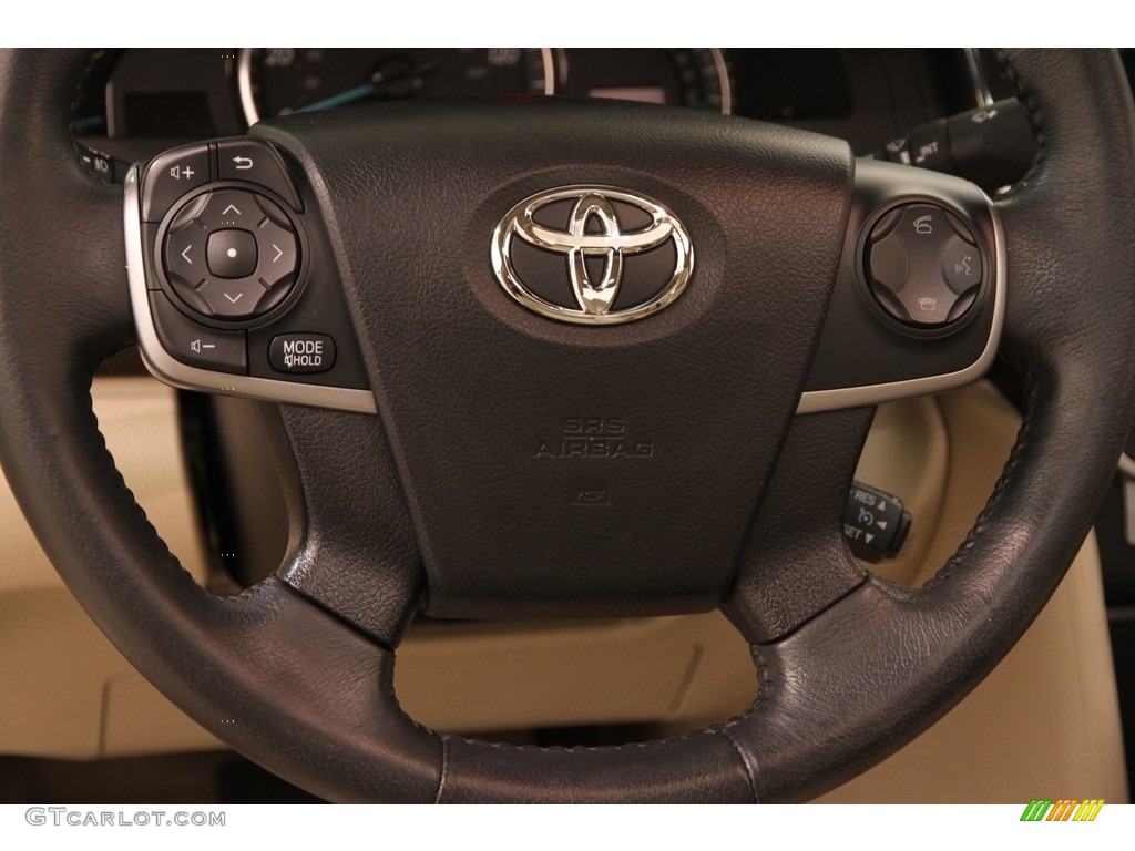 2013 Camry XLE - Champagne Mica / Ivory photo #6