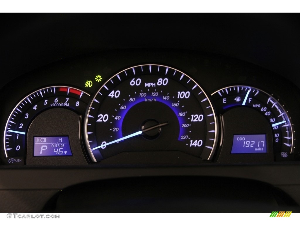 2013 Camry XLE - Champagne Mica / Ivory photo #7
