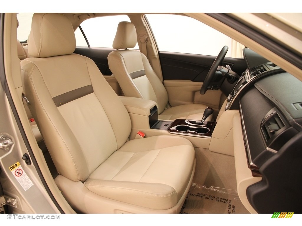 2013 Camry XLE - Champagne Mica / Ivory photo #13