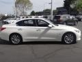 2015 Moonlight White Infiniti Q50 3.7  photo #6