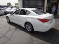 2015 Moonlight White Infiniti Q50 3.7  photo #12