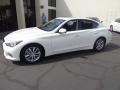 2015 Moonlight White Infiniti Q50 3.7  photo #14