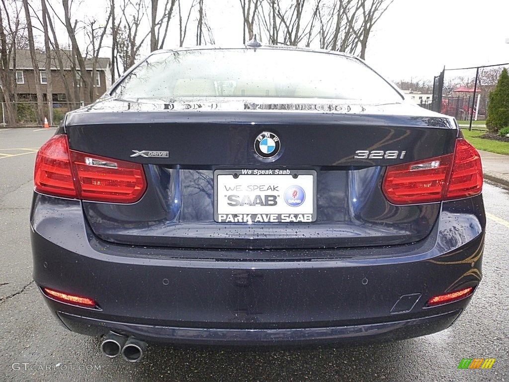 2013 3 Series 328i xDrive Sedan - Imperial Blue Metallic / Venetian Beige photo #4