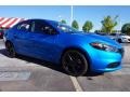 2016 Laser Blue Pearl Dodge Dart SXT Rallye Blacktop  photo #4