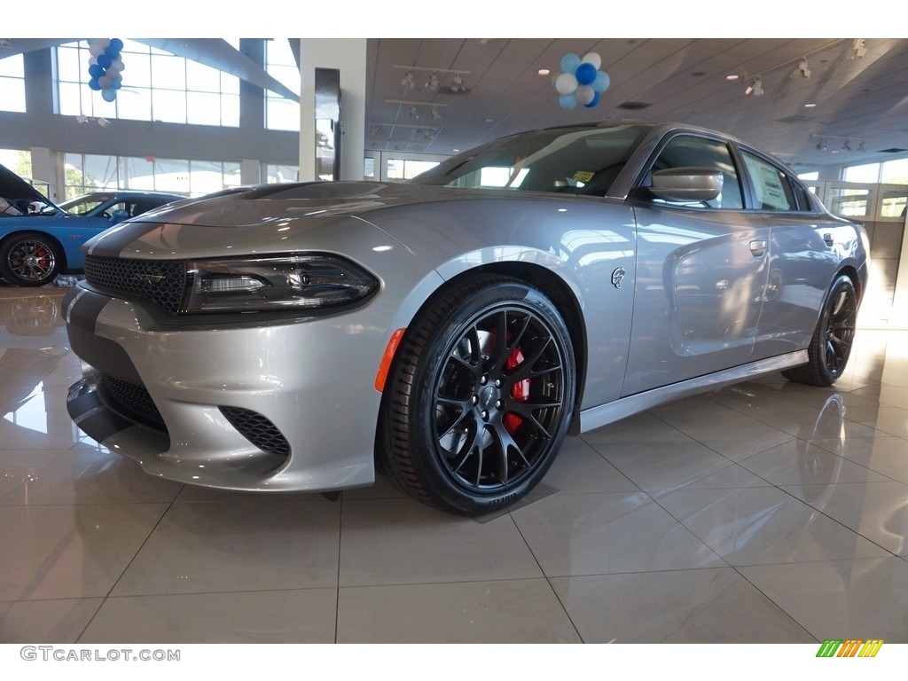 Billet Silver Metallic Dodge Charger