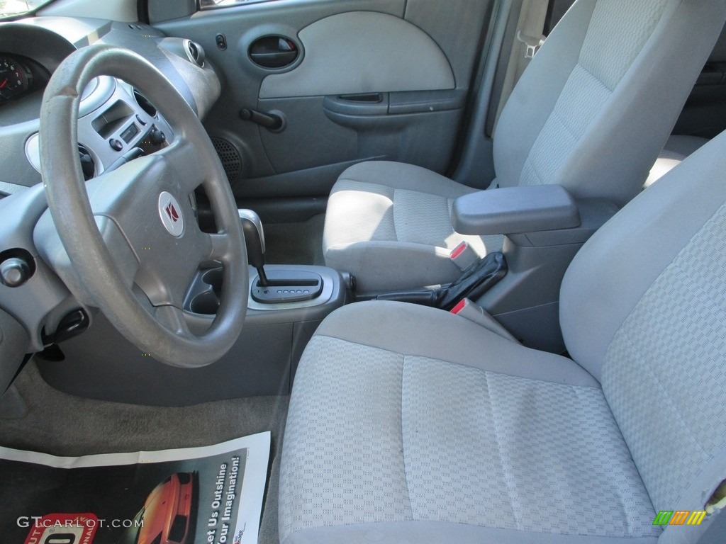 2007 ION 2 Sedan - Berry Red / Gray photo #10