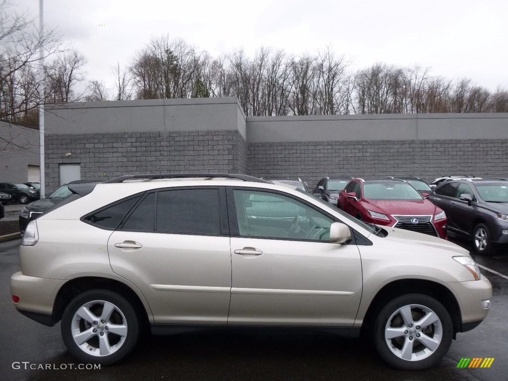 2007 RX 350 AWD - Savannah Beige Metallic / Ivory photo #2