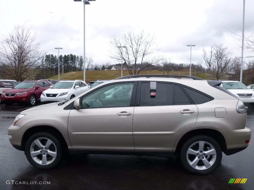 2007 RX 350 AWD - Savannah Beige Metallic / Ivory photo #3