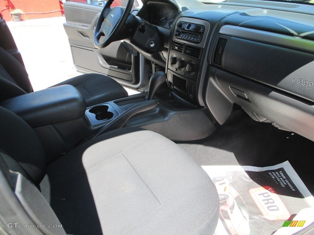 2003 Grand Cherokee Laredo - Bright Silver Metallic / Dark Slate Gray photo #13