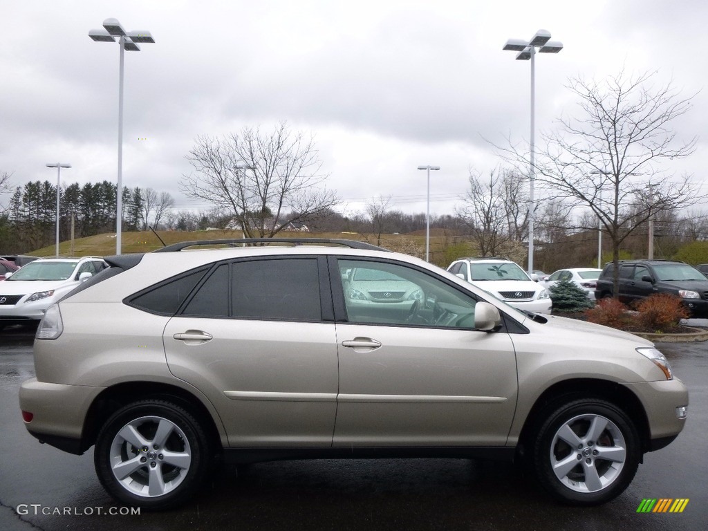 2007 RX 350 AWD - Savannah Beige Metallic / Ivory photo #2