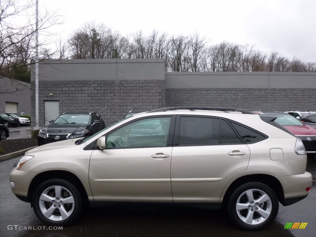 2007 RX 350 AWD - Savannah Beige Metallic / Ivory photo #3