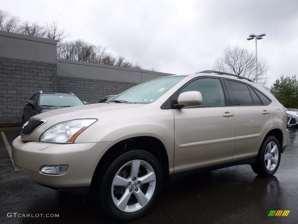 2007 RX 350 AWD - Savannah Beige Metallic / Ivory photo #4