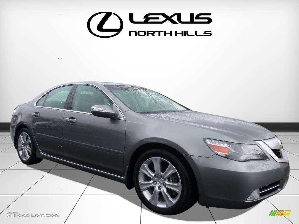 2010 RL Technology - Silver Jade Metallic / Taupe Gray photo #1