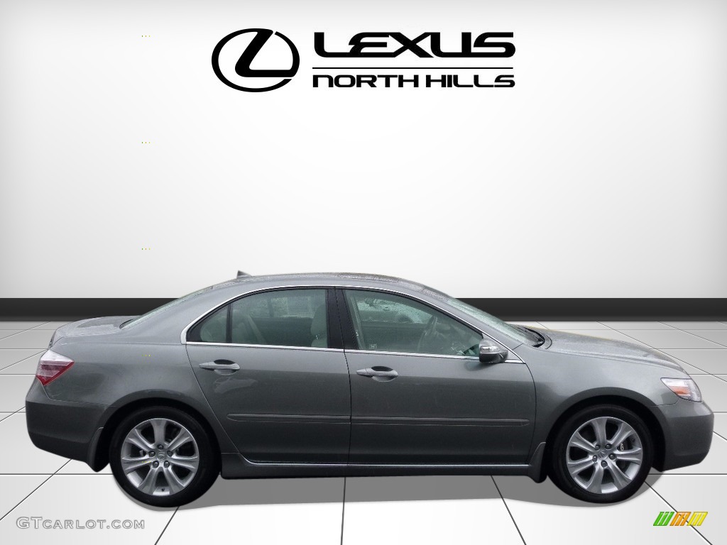 2010 RL Technology - Silver Jade Metallic / Taupe Gray photo #2