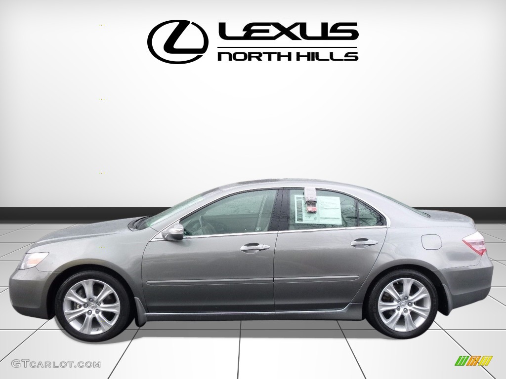 2010 RL Technology - Silver Jade Metallic / Taupe Gray photo #3