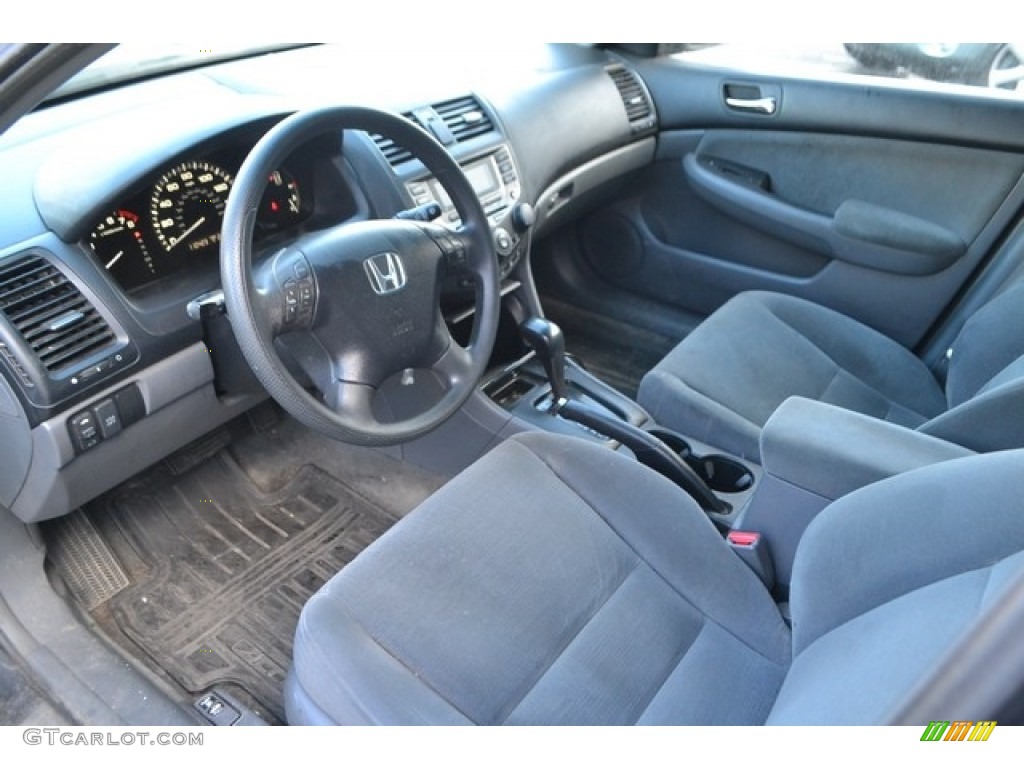 2007 Accord LX V6 Sedan - Graphite Pearl / Gray photo #7