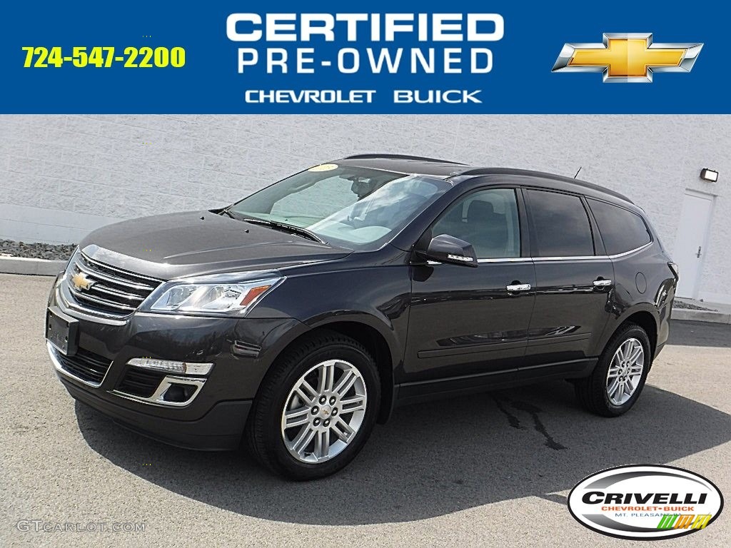 2015 Traverse LT AWD - Tungsten Metallic / Ebony photo #1