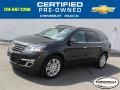 2015 Tungsten Metallic Chevrolet Traverse LT AWD  photo #1
