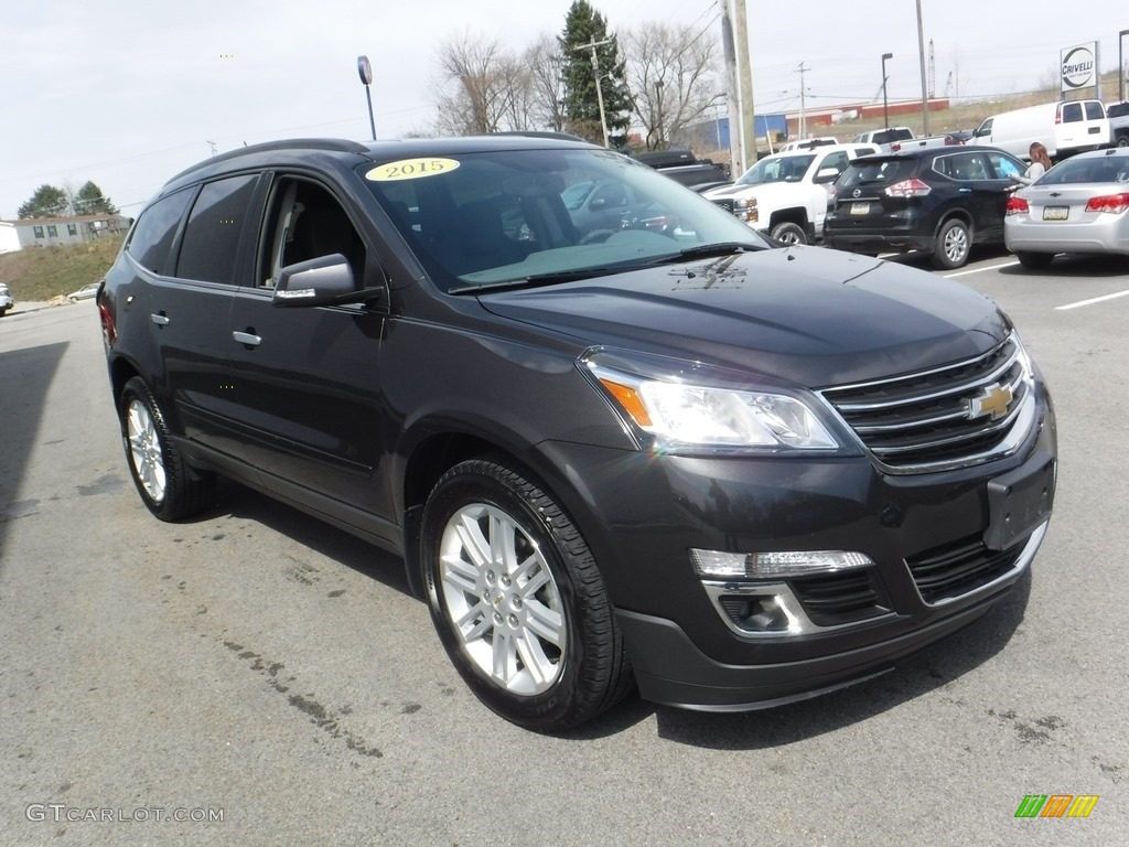 2015 Traverse LT AWD - Tungsten Metallic / Ebony photo #5