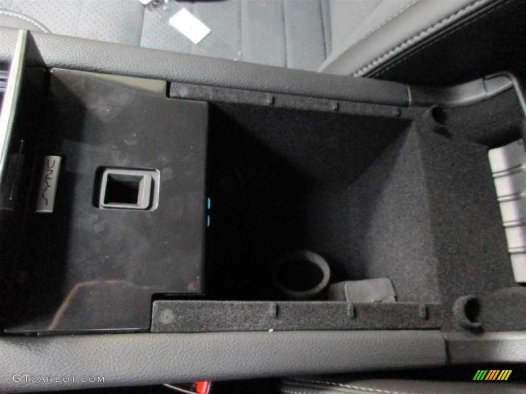 2016 Taurus SHO AWD - White Platinum / SHO Charcoal Black/Mayan Gray Miko Suede photo #35
