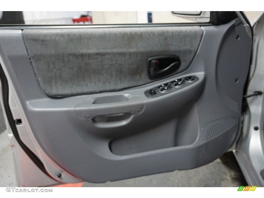 2005 Accent GLS Sedan - Silver Mist / Gray photo #12
