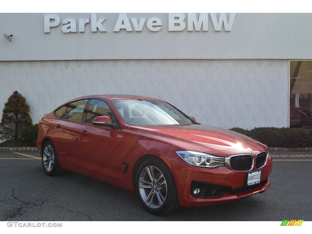 2016 3 Series 328i xDrive Gran Turismo - Melbourne Red Metallic / Black photo #1