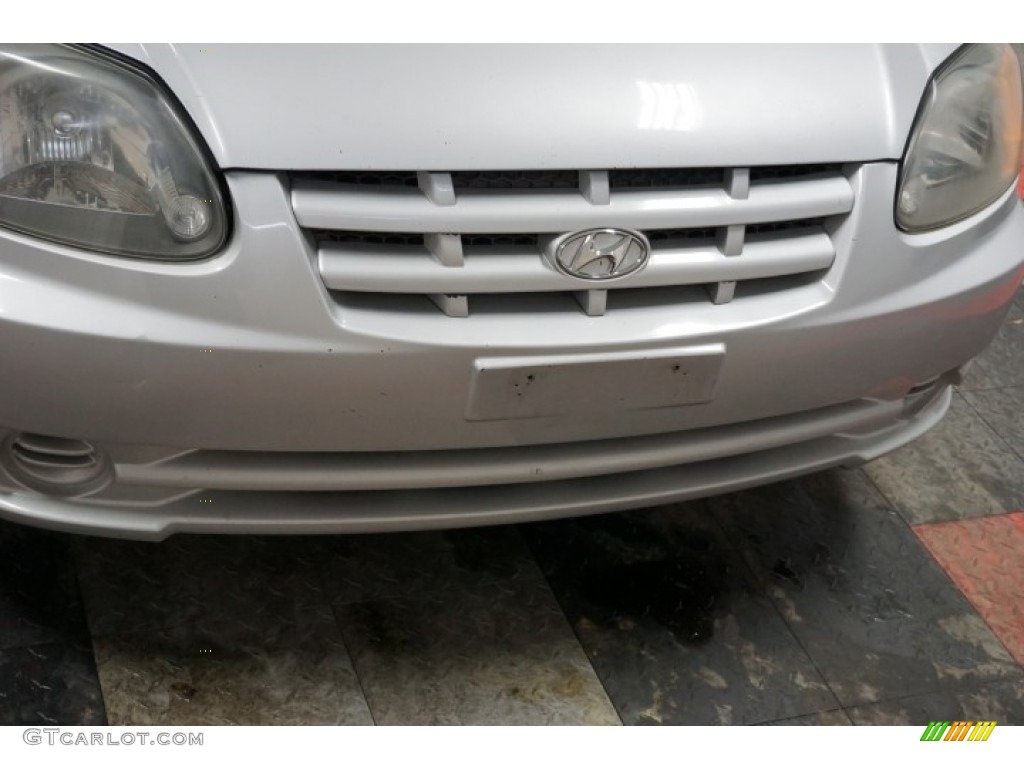2005 Accent GLS Sedan - Silver Mist / Gray photo #45