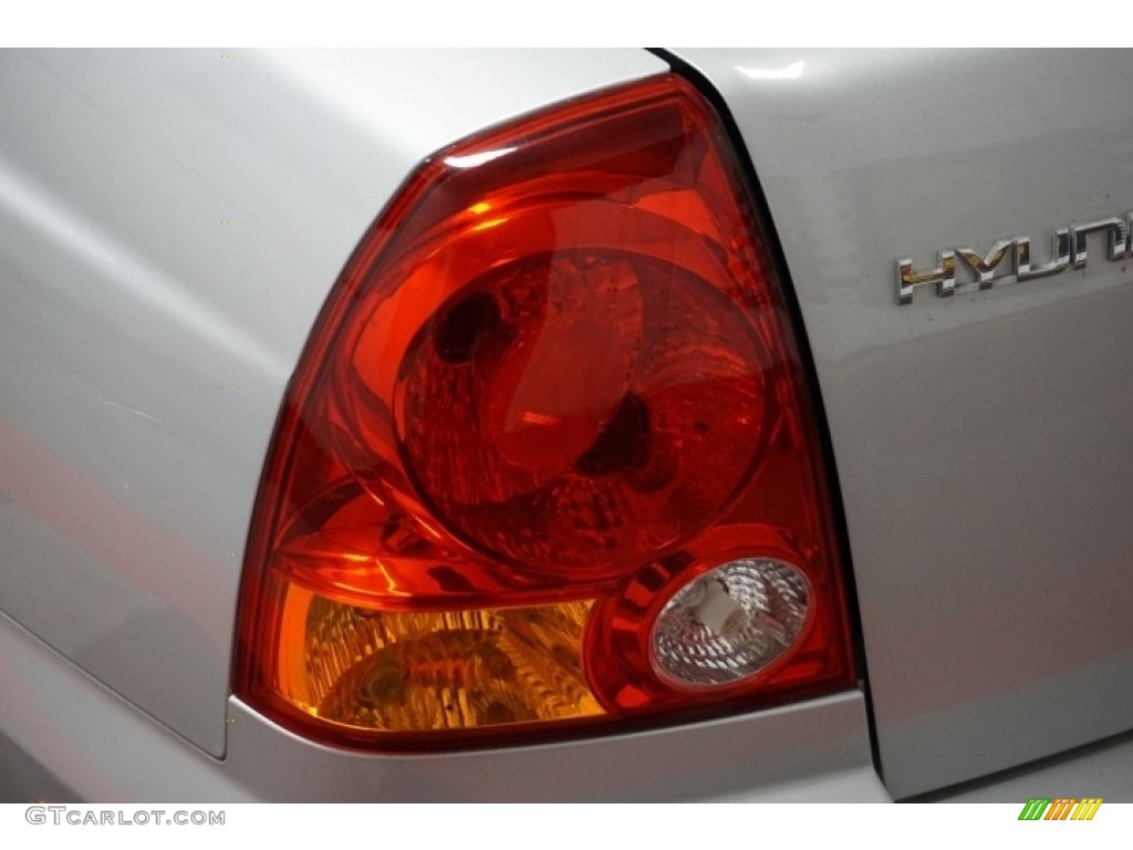 2005 Accent GLS Sedan - Silver Mist / Gray photo #62