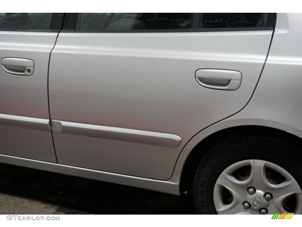 2005 Accent GLS Sedan - Silver Mist / Gray photo #73
