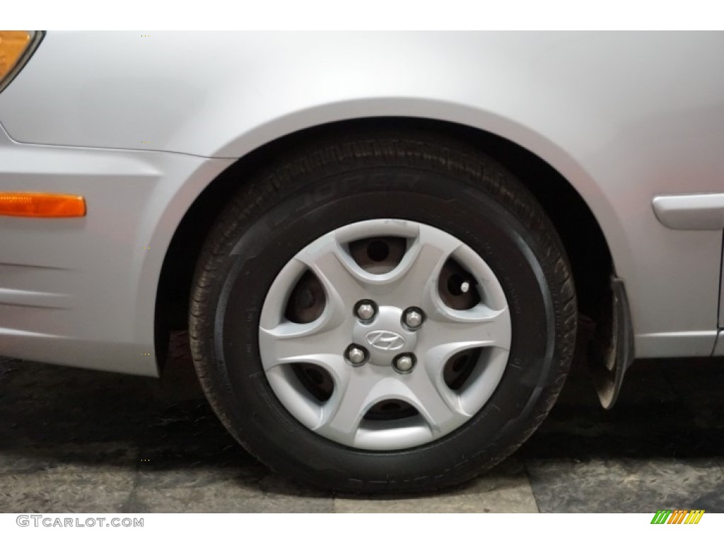 2005 Accent GLS Sedan - Silver Mist / Gray photo #78