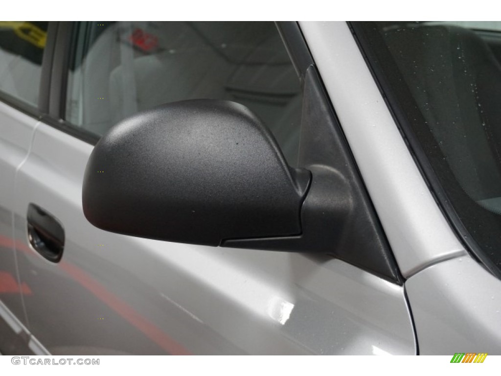 2002 Accent GL Sedan - Silver Mist / Gray photo #50