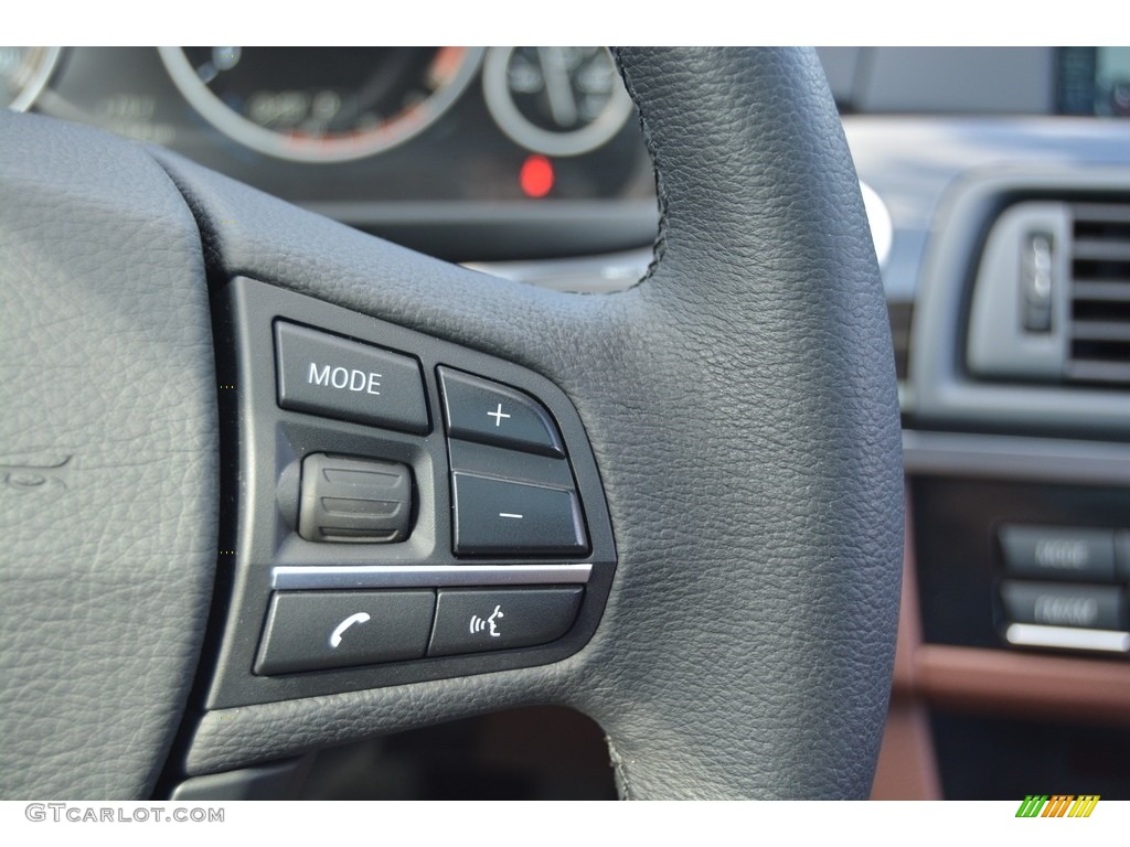 2013 5 Series 535i xDrive Sedan - Dark Graphite Metallic II / Cinnamon Brown photo #20