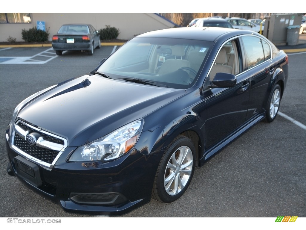 Deep Indigo Pearl 2013 Subaru Legacy 2.5i Premium Exterior Photo #112139476