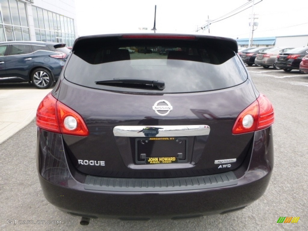 2013 Rogue S Special Edition AWD - Black Amethyst / Black photo #8