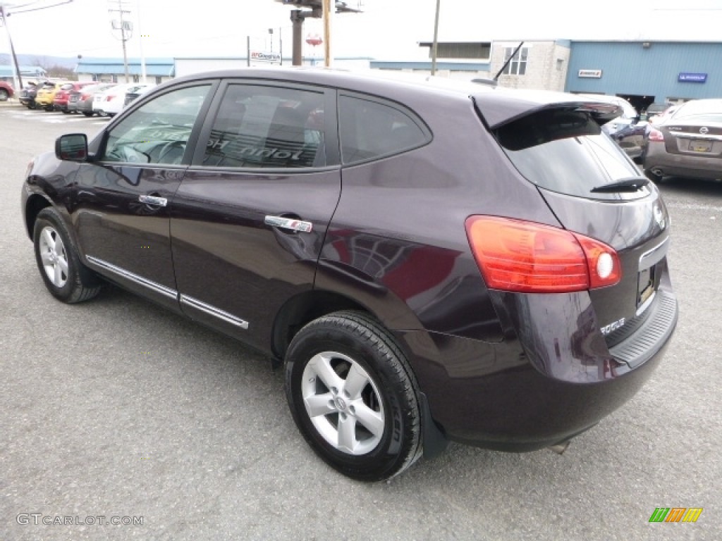 2013 Rogue S Special Edition AWD - Black Amethyst / Black photo #9