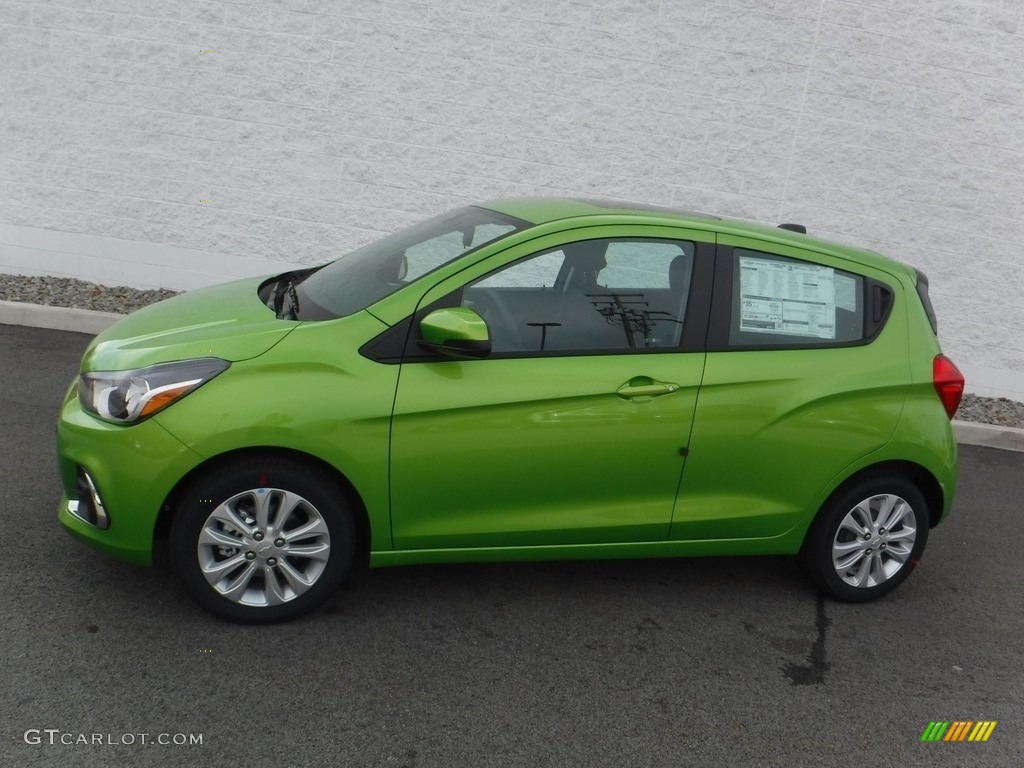 Lime Metallic 2016 Chevrolet Spark LT Exterior Photo #112141036