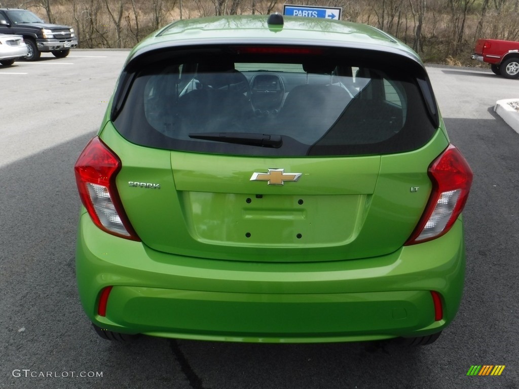 2016 Spark LT - Lime Metallic / Jet Black photo #7