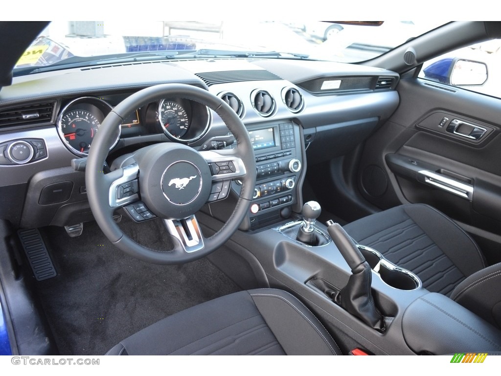 2016 Mustang GT Coupe - Deep Impact Blue Metallic / Ebony photo #6