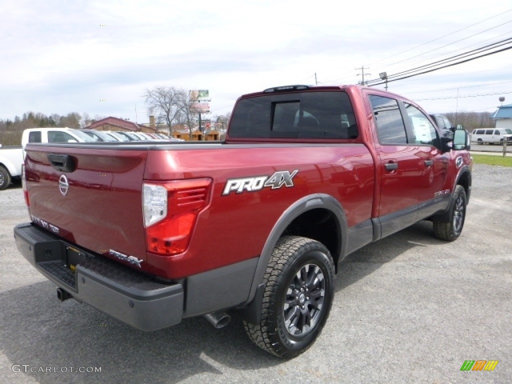 Cayenne Red 2016 Nissan TITAN XD PRO-4X Crew Cab 4x4 Exterior Photo #112142380