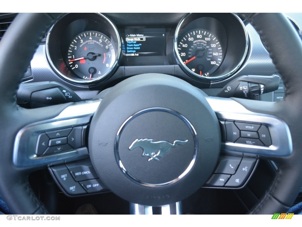 2016 Mustang GT Coupe - Deep Impact Blue Metallic / Ebony photo #13