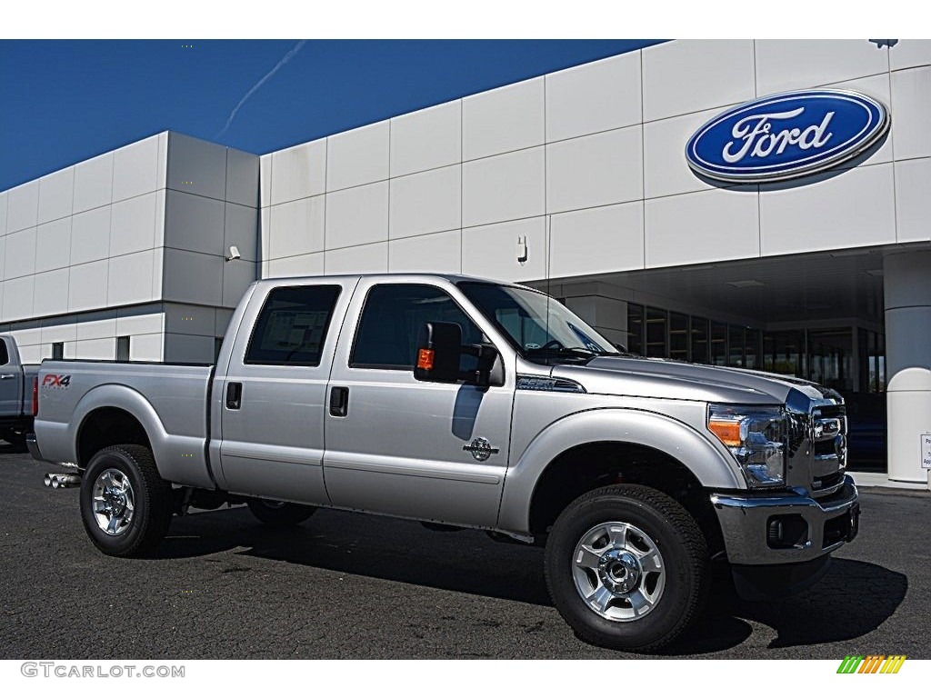 Ingot Silver Metallic Ford F350 Super Duty