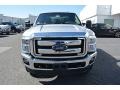 2016 Ingot Silver Metallic Ford F350 Super Duty XLT Crew Cab 4x4  photo #4