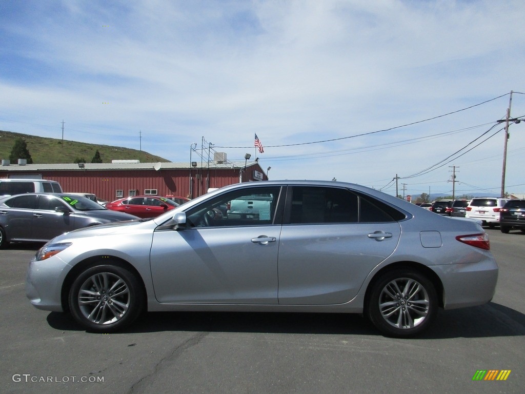 2015 Camry SE - Celestial Silver Metallic / Black photo #4